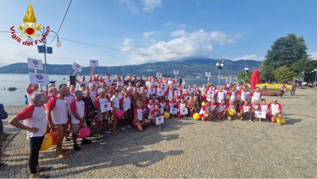 Più di cento atleti hanno partecipato al Campionato di nuoto dei Vigili del fuoco
