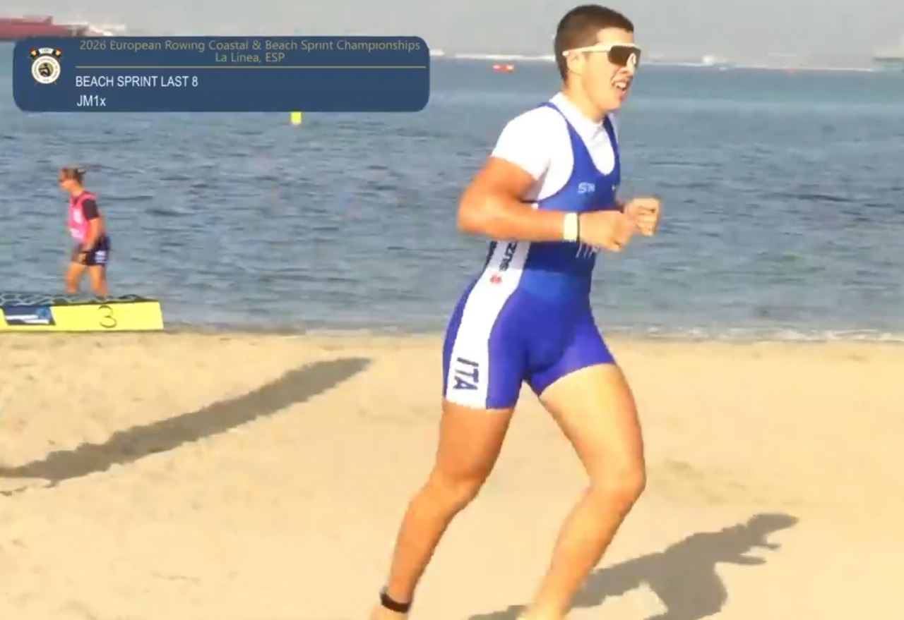 Beach Sprint, bronzo europeo per il vignonese Davide Gazzola