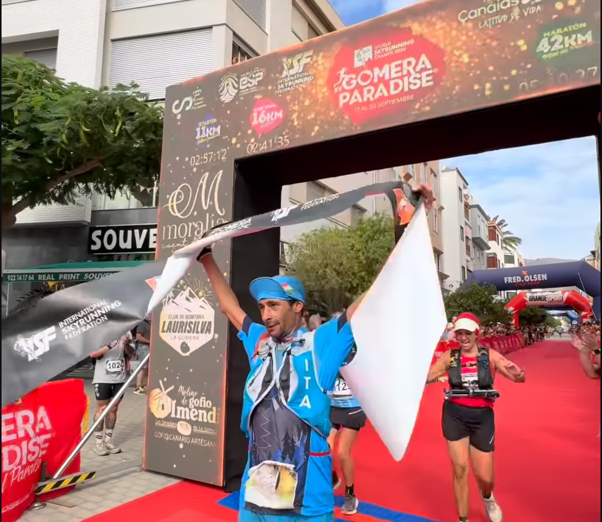 Cristian Minoggio è Campione del Mondo: conquista anche il Mondiale di skyrunning