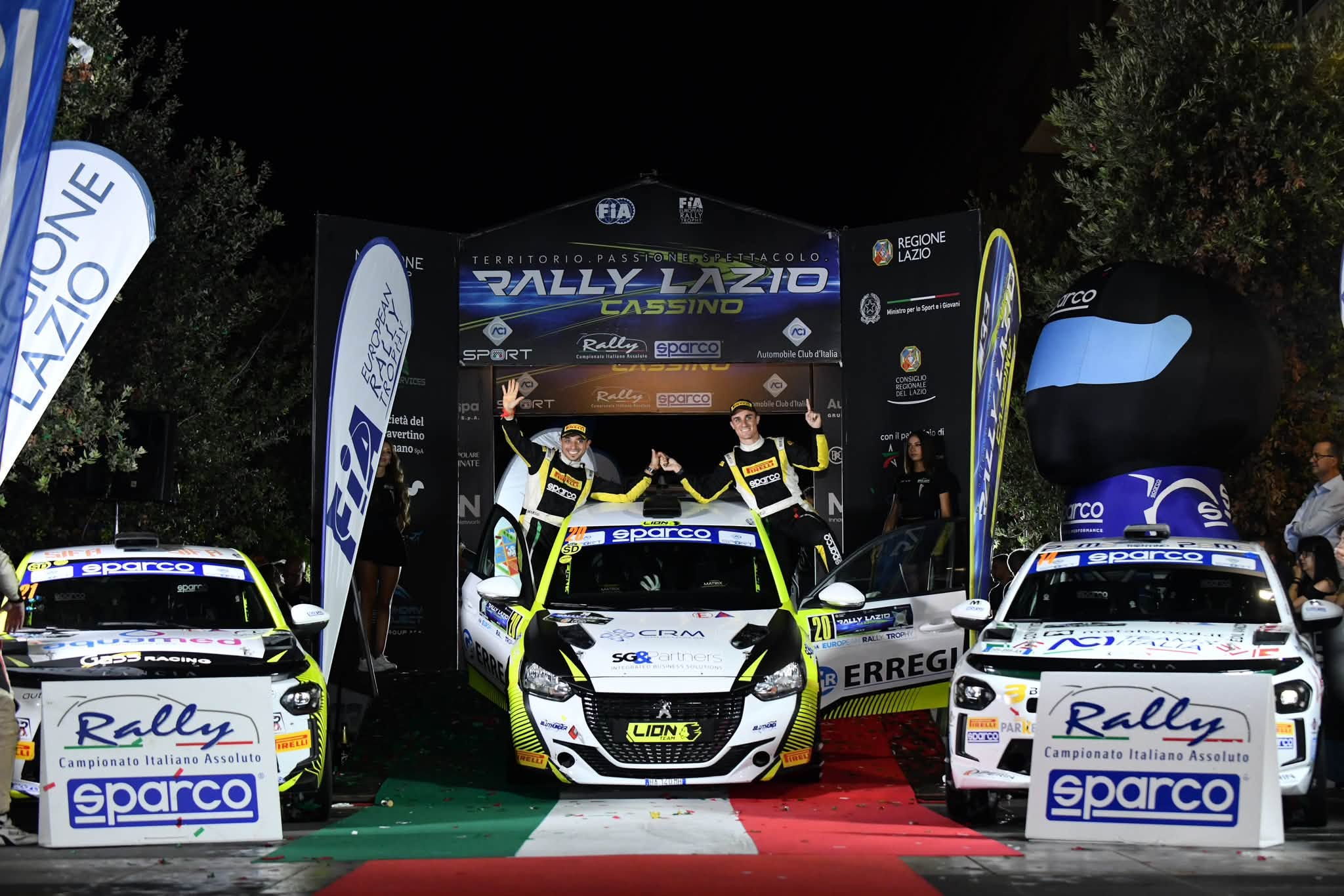 Di Pietro e Dresti, già campioni, vincono il Rally del Lazio