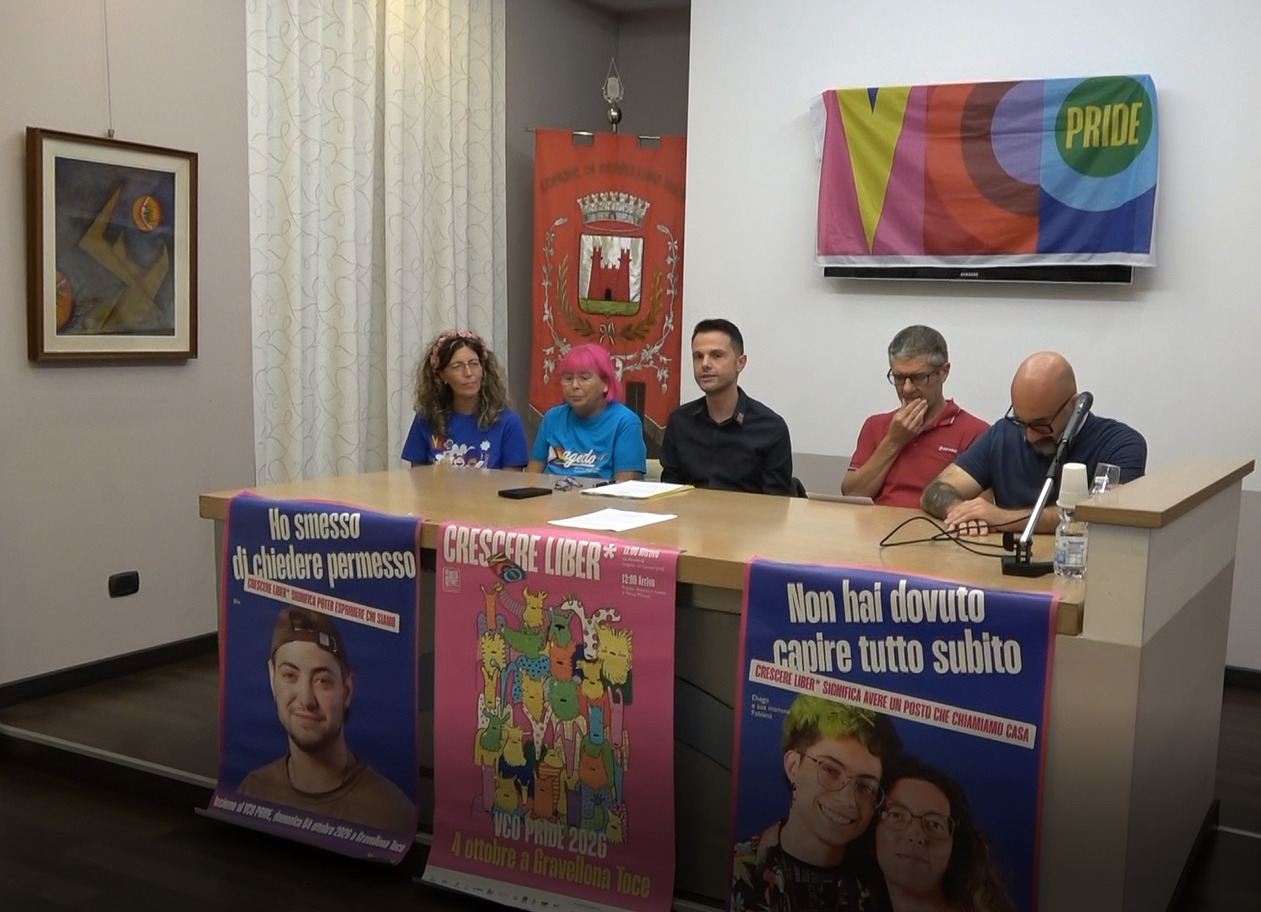 Sarà Gravellona Toce ad ospitare il Vco Pride 2026