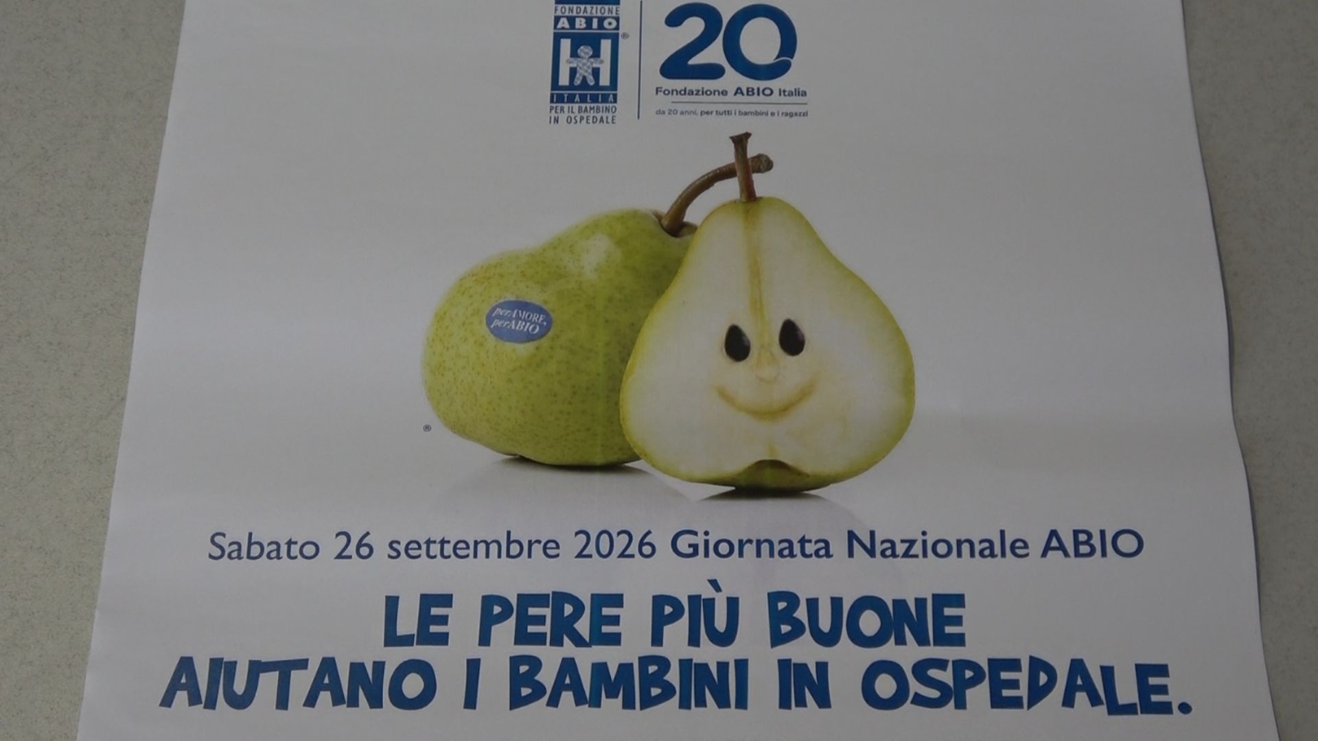 Un cestino di pere per sostenere i volontari di ABIO Verbania