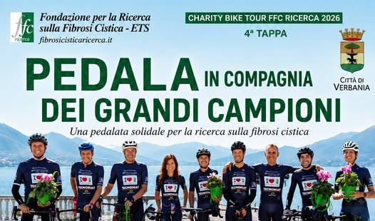 Il 2 ottobre arriva il ‘14°Bike Tour FFC 2026’ a favore della ricerca sulla Fibrosi Cistica