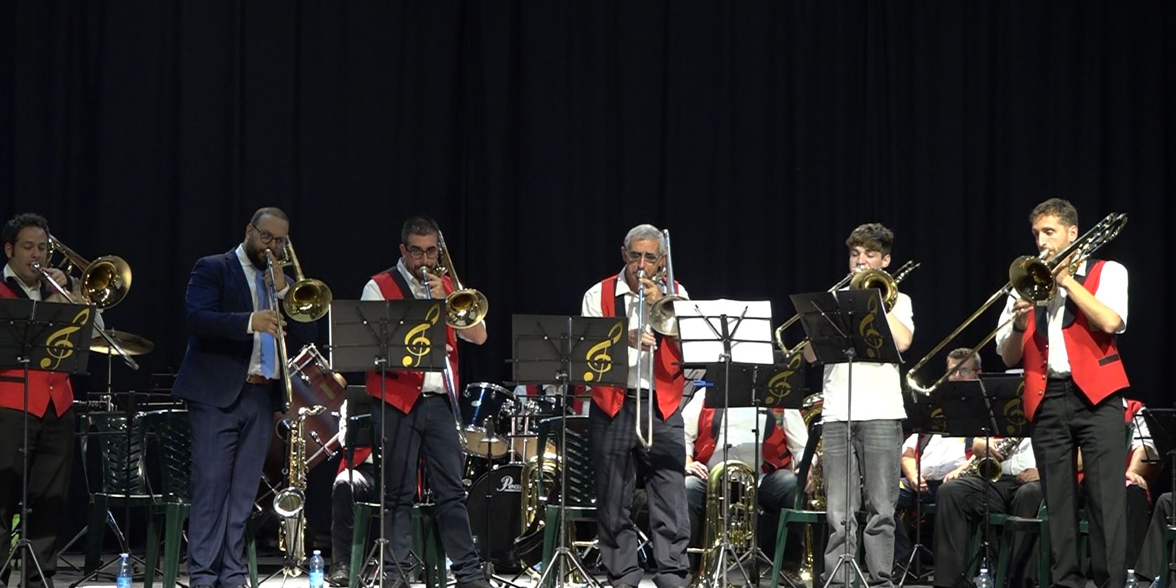 Il maestro Enzo Turriziani, primo trombone dei Wiener Philharmoniker,  per i 50 anni della Banda Musicale di Ghiffa