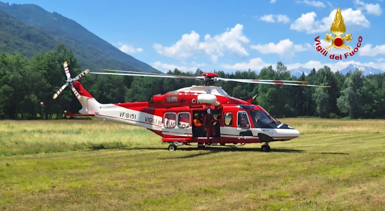 Due escursionisti bloccati nei boschi di Re: salvati dall'intervento dei Vigili del Fuoco