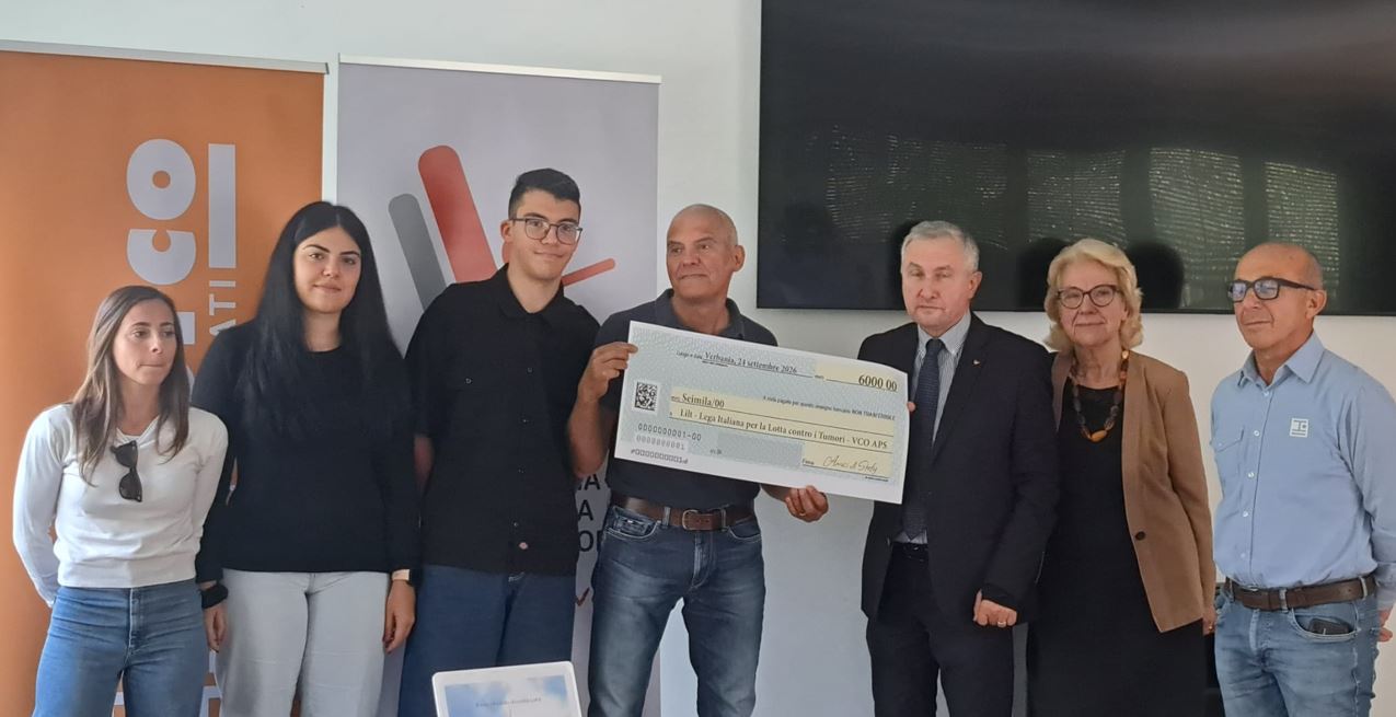 6 mila euro alla Lilt Vco in memoria di Stefania Tridondani, serviranno a implementare le visite di prevenzione