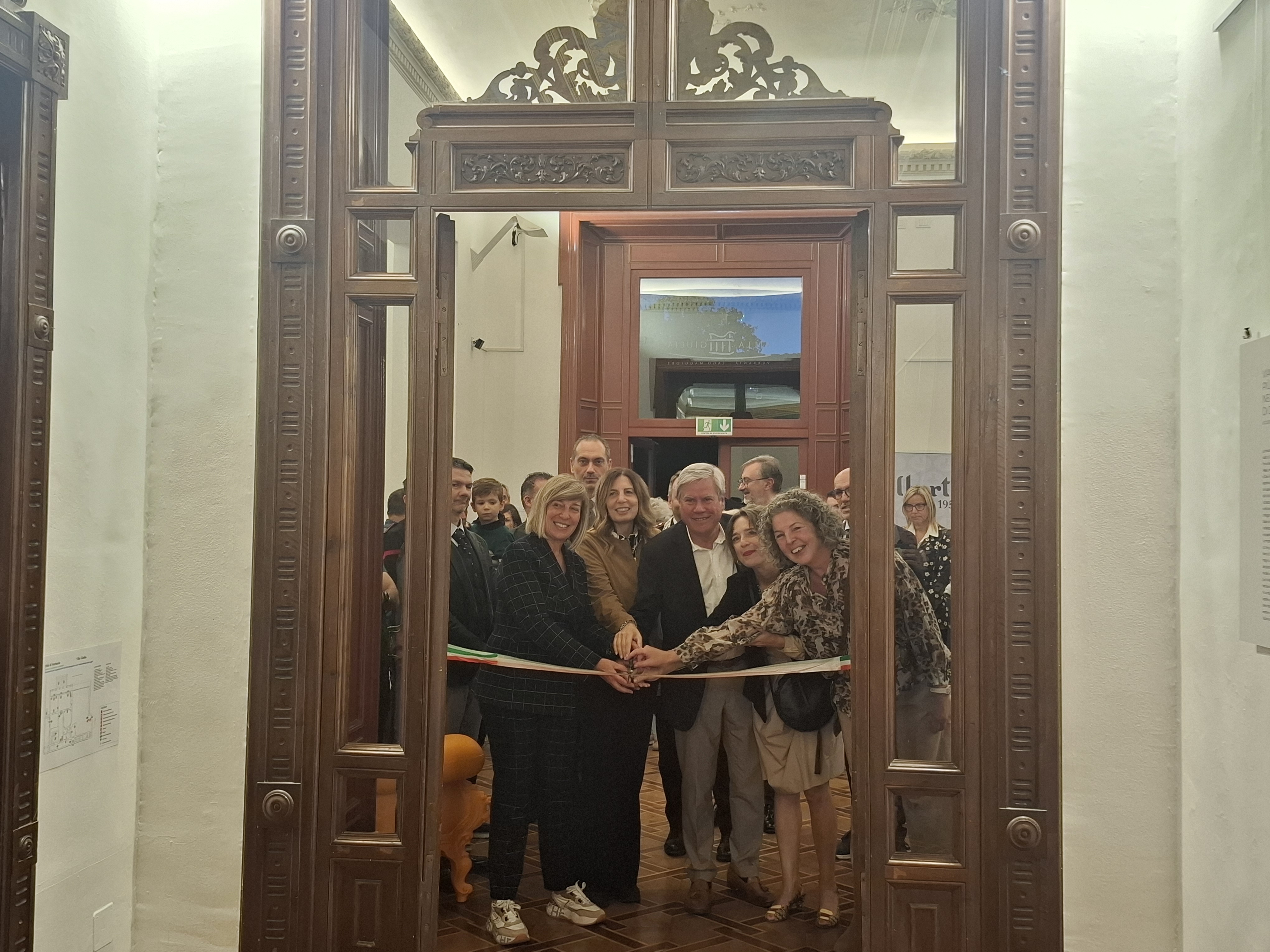 Inaugurata Artemisia a Villa Giulia a Verbania
