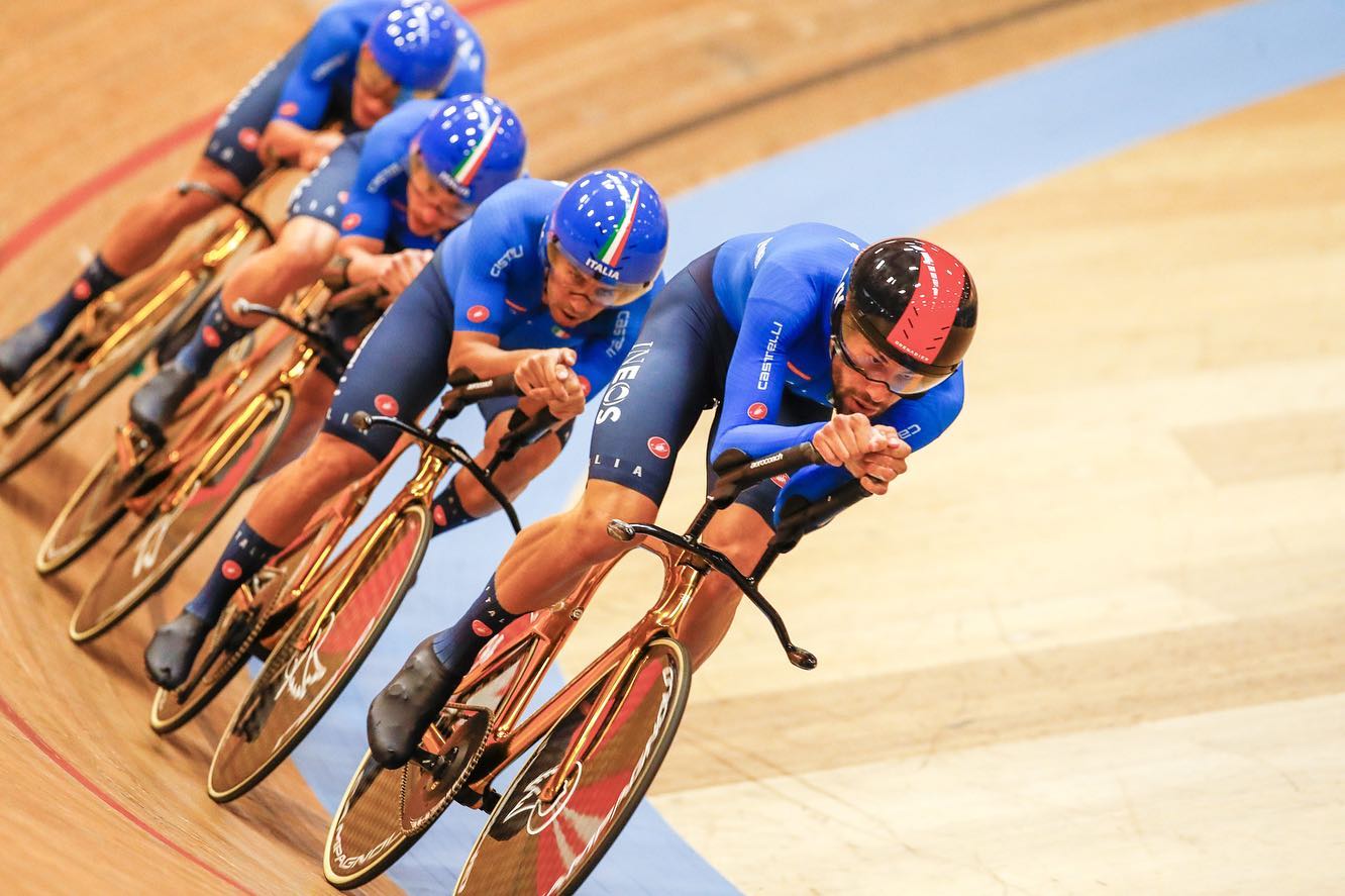 E Ganna chiude la stagione con i mondiali su pista