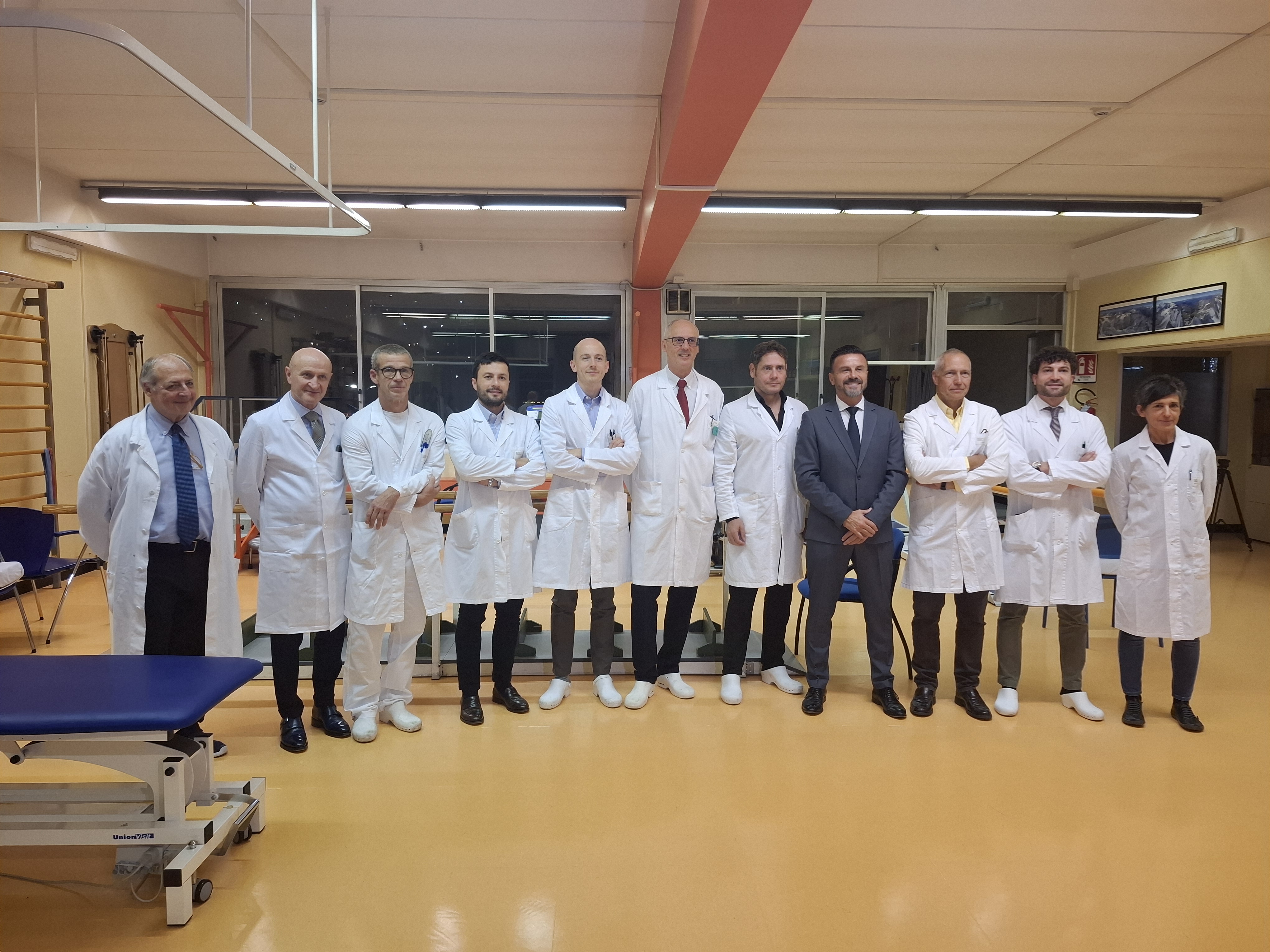 Cresce, si integra e si rafforza l'equipe ortopedica del COQ di Omegna, diretta dal dottor Danilo Mellano